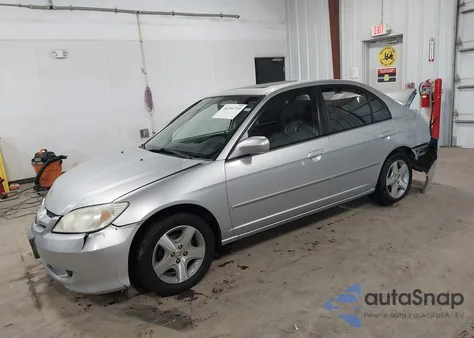 2004 Honda Civic Ex из США, поврежденный, VIN 2HGES267X4H642292